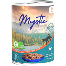 Влажный корм Mystic для собаки кусочки индейки в желе 400 г