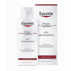 Мягкий шампунь для чувствительной кожи головы Eucerin ДермоКапилляр рН5 250 мл (38657)