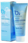Кислородная очищающая пенка для лица Farmstay O2 Premium Aqua Foam Cleansing 100 мл (43361)