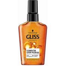 Масло-роскошь GLISS 6 эффектов для всех типов волос 75 мл (37410)