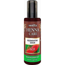 Восстанавливающая сыворотка для волос Venita Henna Care Goji Термозащита с экстрактом Годжи 50 мл