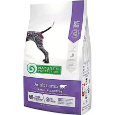 Сухой корм Natures Protection Adult Lamb All Breeds для собак всех пород, 18 кг