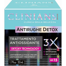 Крем Clinians Detox Antirughe антивозрастной с антиоксидантным действием 50 мл (40424)