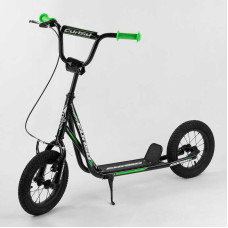 Самокат трехколесный MAXI S - 10743 (1) “Best Scooter”, съемный руль, колеса PU со светом, переднее 130х25 мм, задние сдвоенные 80х45 мм, в коробке